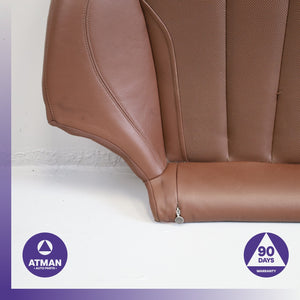 13-19 BMW F06 650i 640i Rear Lower Bench Seat Cushion Nappa Leather Brown OEM