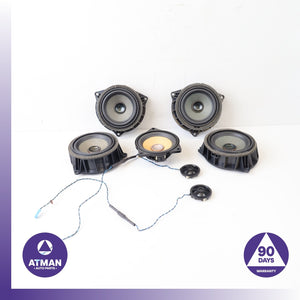 BMW F15 X5 Interior HiFi Speaker Tweeter Loudspeaker Set 65139295684 OEM