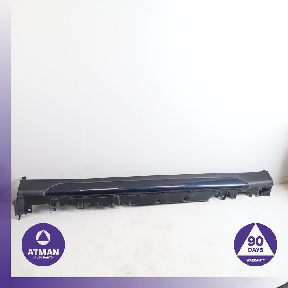 14-18 BMW F15 X5 Right Passenger Side Skirt Rocker Panel Blue 7308056 OEM