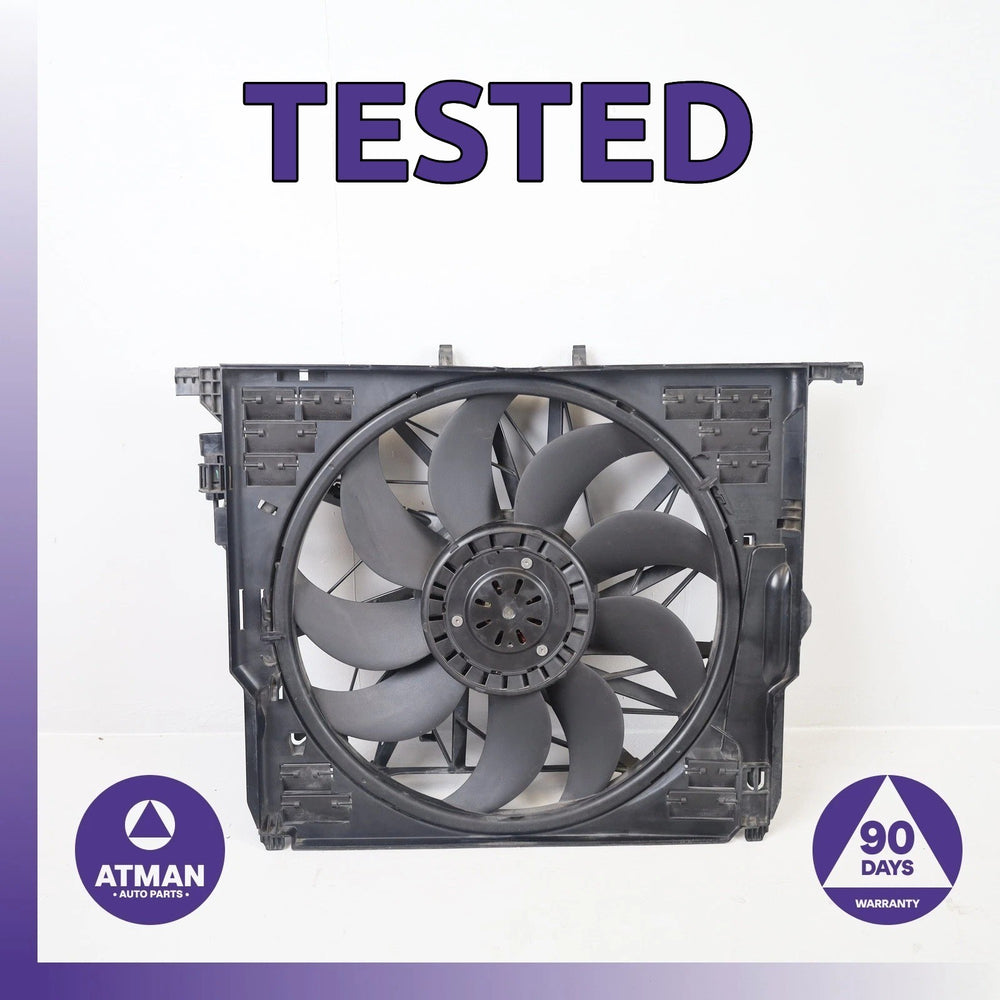 09-19 BMW F06 650i 640i Gran Coupe N63 4.4L Engine Motor Cooling Fan Shroud OEM