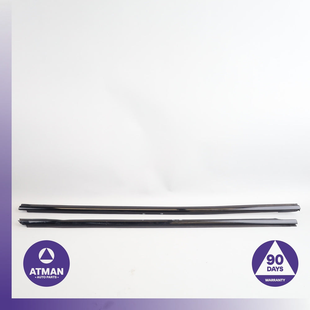 BMW F36 435i Gran Coupe Front Left &amp; Right Window Molding Set 7310205 OEM