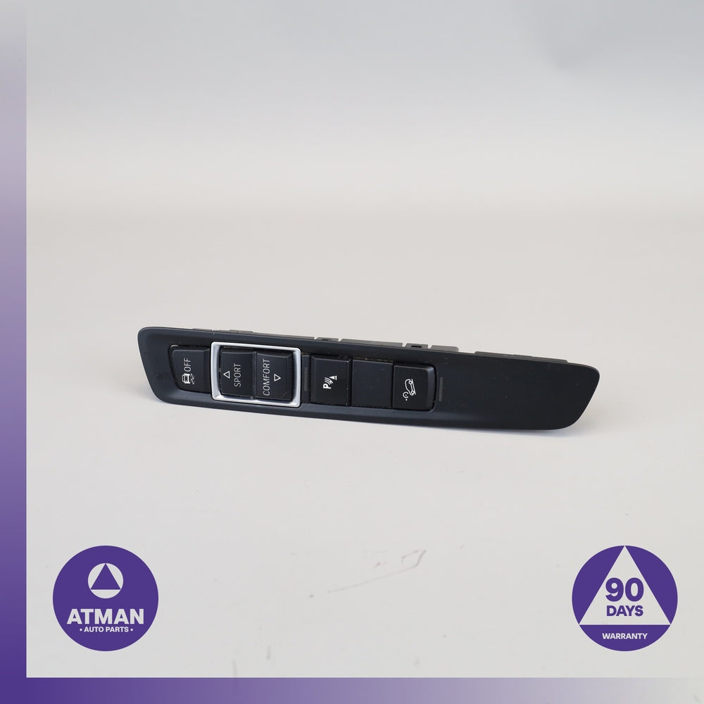 BMW F15 X5 Center Console Parking Traction Mode Control Panel Switch 9262719 OEM