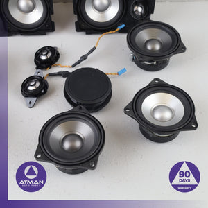 02-08 BMW E66 750i 745i Hi-Fi Interior Tweeter Loudspeaker Speaker Set OEM — photo 4