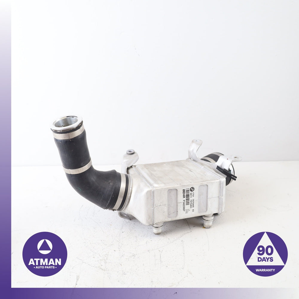 08-19 BMW F06 650i 550i 750i X6 4.4L V8 Left Side Turbocharger Intercooler OEM