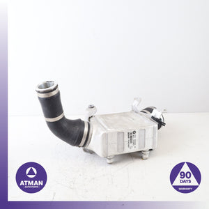08-19 BMW F06 650i 550i 750i X6 4.4L V8 Left Side Turbocharger Intercooler OEM