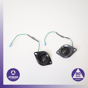 BMW G30 530e 530i 540i Rear Deck Shelf Tweeter Speaker Set 65139363549 OEM