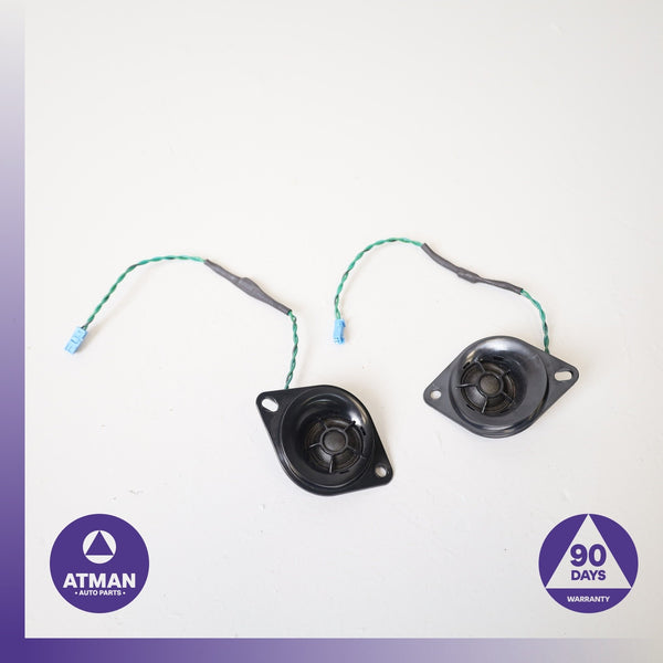 BMW G30 530e 530i 540i Rear Deck Shelf Tweeter Speaker Set 65139363549 OEM