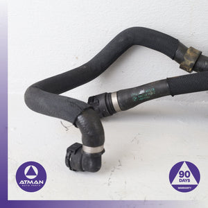 09-13 BMW F10 550i 750i Radiator Water Hose Return Pipe Set 17127575453 OEM — photo 2