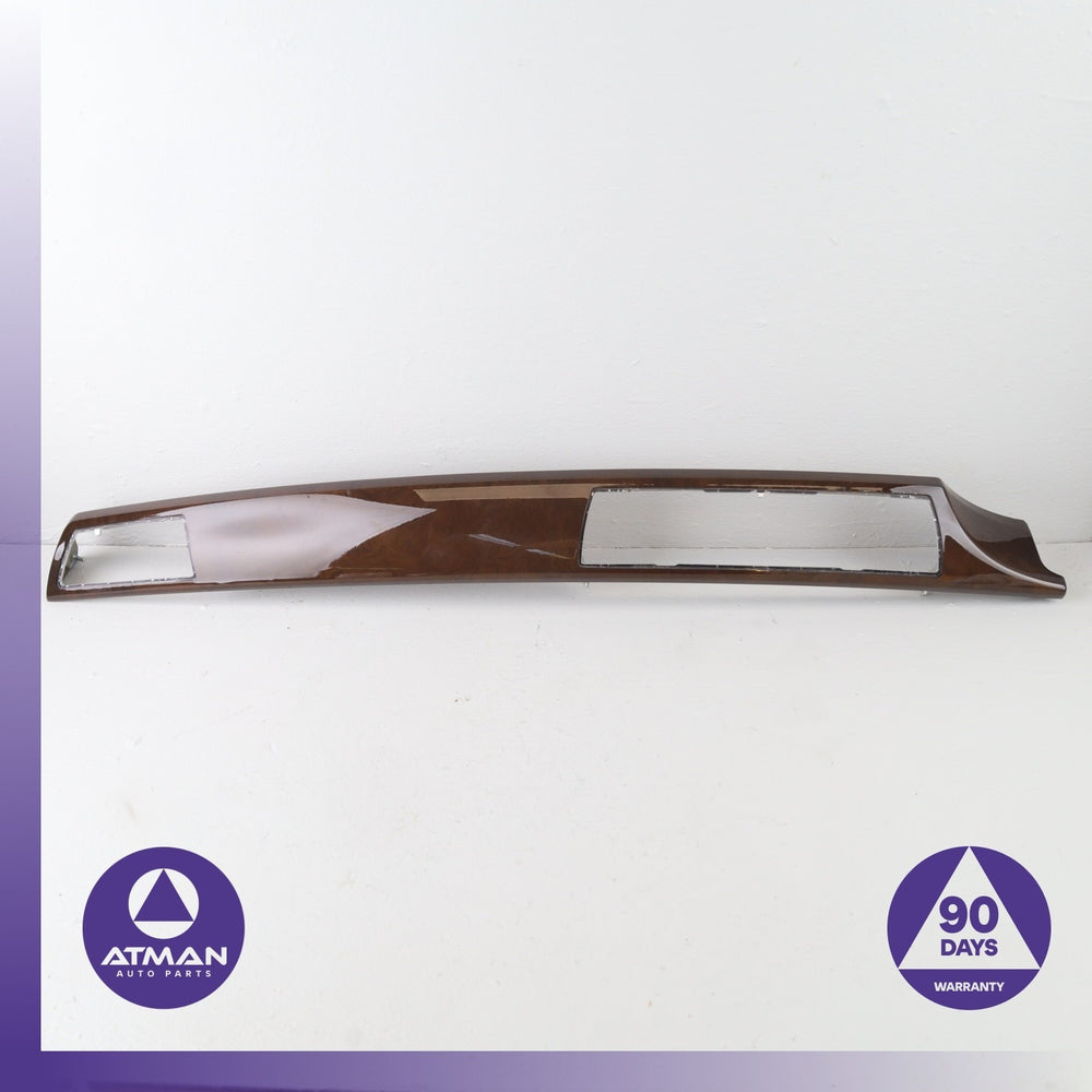 BMW E66 750i 750i Right Dashboard Cover Panel Trim Wood OEM