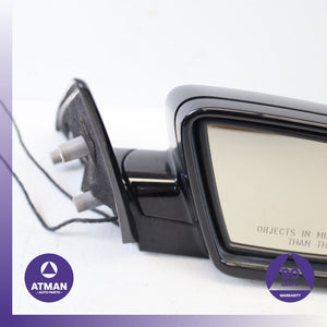 06-10 BMW E63 650i Right Passenger Side Rear View Door Mirror Black OEM — photo 3