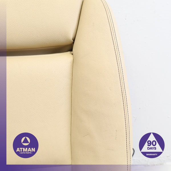 13-17 BMW F07 535i 550i GT 740i Front Left Lower Seat Cushion Beige OEM