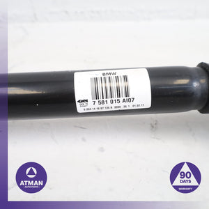 11-16 BMW F10 550i 535i Rear Left Driver Side Axle Shaft 33207581015 OEM