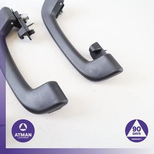 BMW F30 330e 330i Interior Upper Roof Grab Handle Black Set OEM