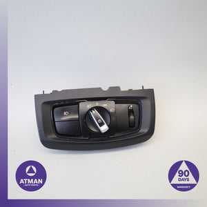 BMW F16 X6 X5 Dash Headlight Head Light Control Switch 61319311721 OEM