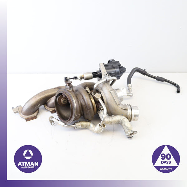 16-21 BMW F30 330e X3 X4 230i 2.0L Turbo Turbocharger Manifold 7637563 OEM 84k