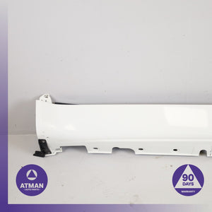 09-13 BMW E70 X5M M-Sport Right Side Skirt Rocker Molding Trim Panel White OEM