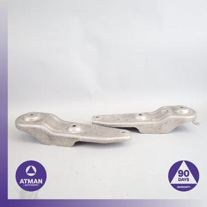 BMW F06 650i 640i Gran Coupe Rear Left & Right Subframe Support Bracket Set OEM