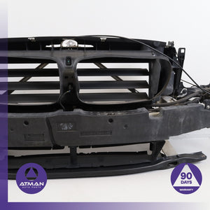 14-16 BMW F10 528i Radiator Support Bar Frame Reinforcement 51647332893 OEM