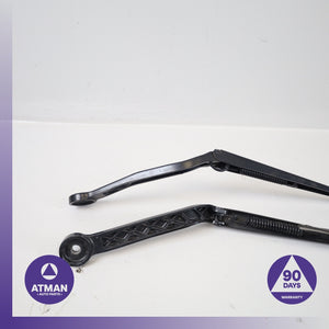 BMW F15 X5 Front Windshield Wiper Washer Arm Set 61617304069 OEM