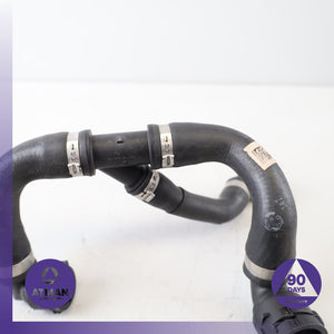16-18 BMW F30 330e Hybrid Radiator Expansion Tank Coolant Hose OEM 84k