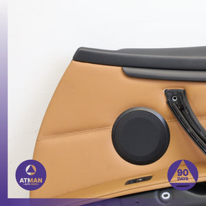 07-13 BMW E93 328i 335i Right Passenger Door Cover Panel Brown/Black OEM