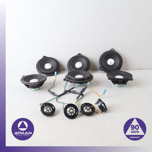 11-15 BMW F10 550i 528i Top Hi-Fi Interior Speaker Tweeter Loudspeaker Set OEM — photo 5