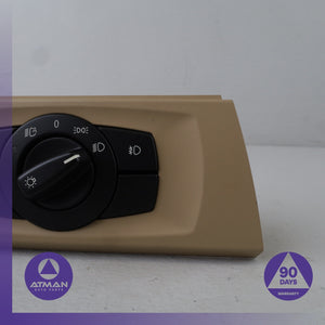 BMW E90 328i 330i Dashboard Headlight Lamp Control Switch OEM
