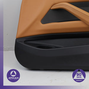 21-26 BMW G22 M440i 430i Coupe Right Interior Door Panel Trim Brown OEM