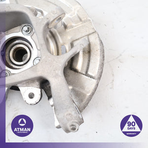 BMW F10 550i Rear Left Driver Side Spindle Knuckle Hub w/ Shield OEM — photo 4