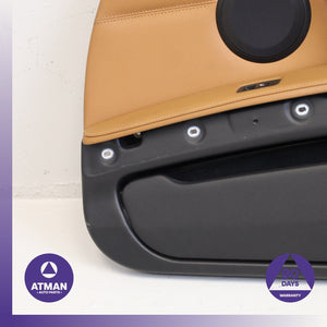 07-13 BMW E93 328i 335i Right Passenger Door Cover Panel Brown/Black OEM