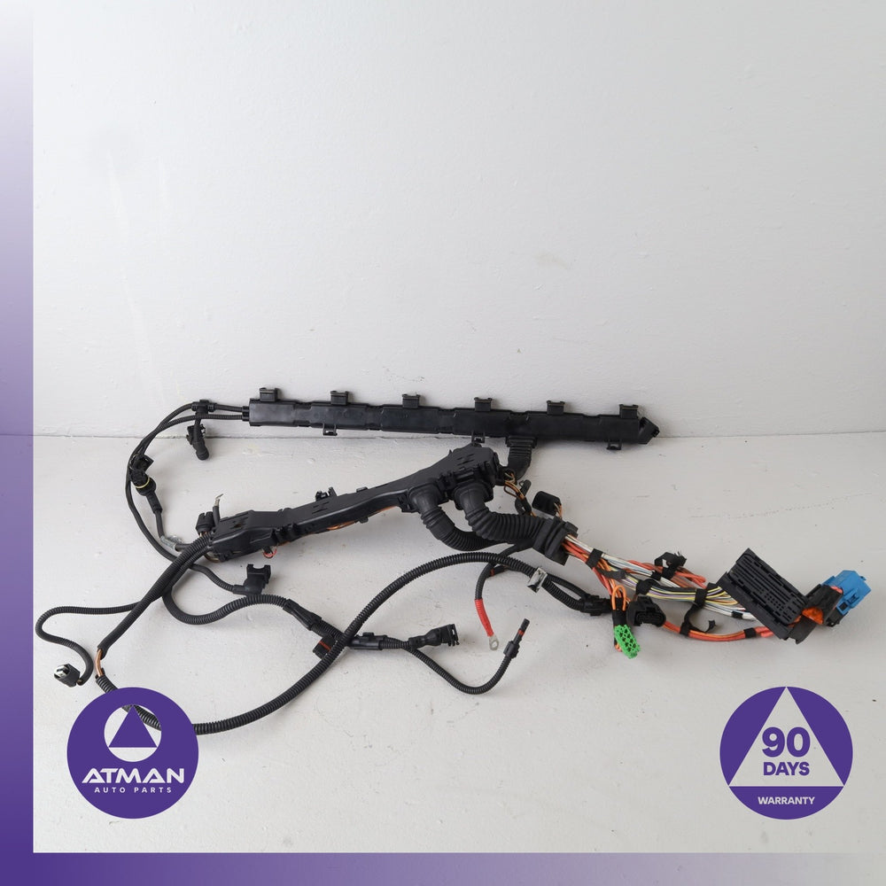 07-13 BMW E90 328i 128i N51 3.0L Engine Fuel Rail Injector Wire Harness OEM
