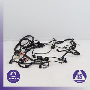 12-16 BMW F30 328i N20 RWD Engine Transmission Wire Harness Set 7634056 OEM