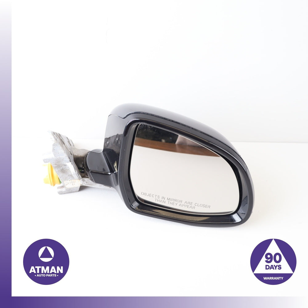 15-19 BMW F16 X6 Shadow Line Right Rear View Door Mirror w/ Camera OEM