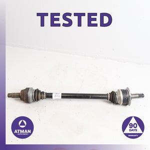 09-19 BMW F15 X5 Rear Left or Right Side CV Axle Output Half Shaft 8609838 OEM