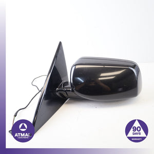 06-10 BMW E63 650i Left Driver Side Rear View Door Mirror Black OEM