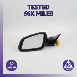 16-19 BMW F06 640i Left Side Rear View Door Mirror w/ Camera Shadow Line OEM