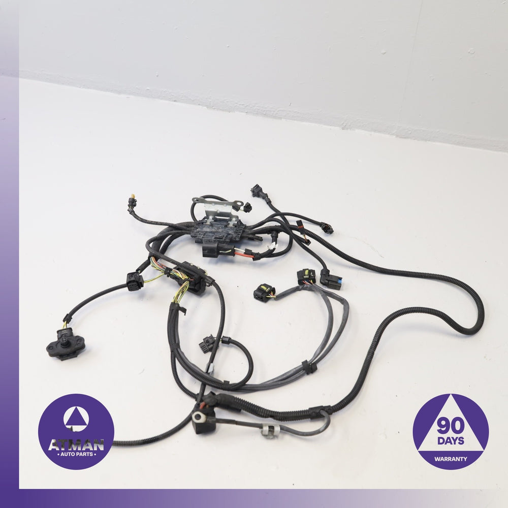 BMW F15 X5 Engine Motor Wire Wiring Harness 12527591981 OEM
