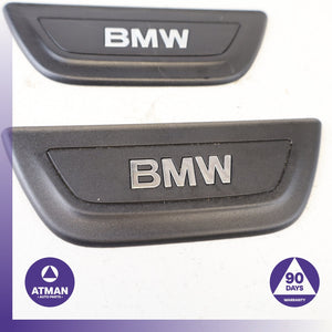 BMW F25 X3 Rear Door Entrance Sill Scuff Trim Panel Set OEM