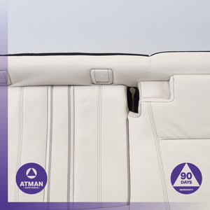 17-23 BMW G30 M550i 530i 540i Rear Lower Seat Bench Cushion White OEM