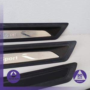 BMW F30 328i 330i 335i Front & Rear Door Step Sill Cover Panel Set OEM