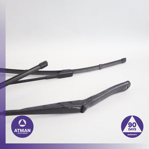 BMW F39 X2 Left &amp; Right Windshield Washer Wiper Arm Blade Set OEM
