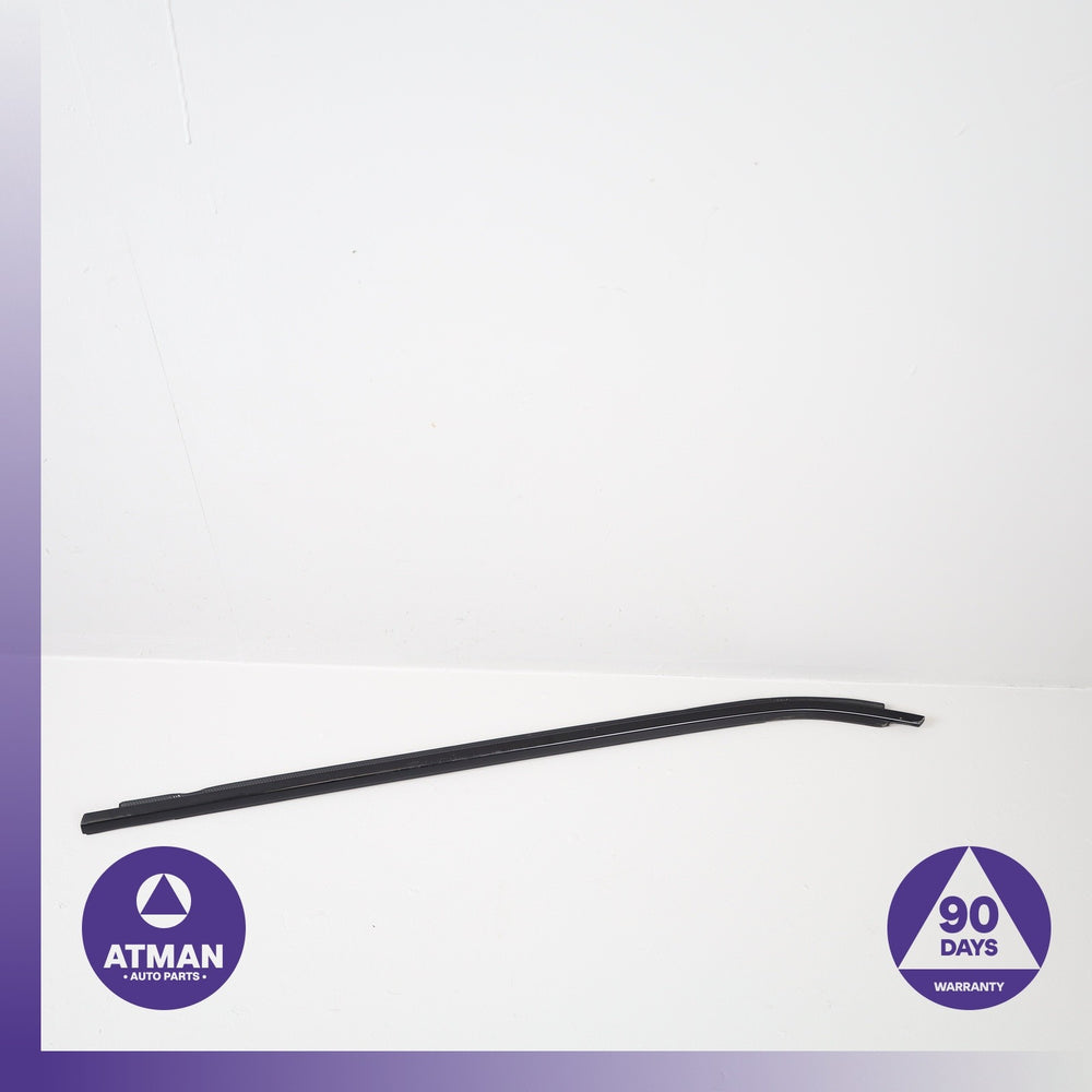 BMW F98 X4M X4 Front Left Door Window Molding Trim Black OEM