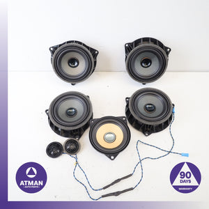 BMW F15 X5 Interior HiFi Speaker Tweeter Loudspeaker Set 65139295684 OEM