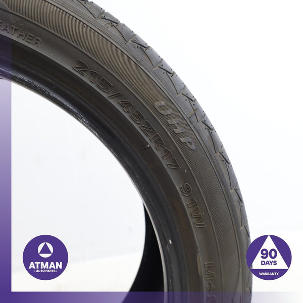 215/45R17 Sentury UHP 215 45 17' 91W DOT 3125 Tire