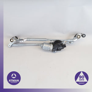 BMW F15 X5 Windshield Wiper Washer Motor w/ Linkage 61617292653 OEM