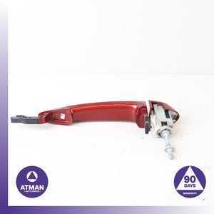 BMW E93 328i 320i Front Left Exterior Door Handle Red OEM