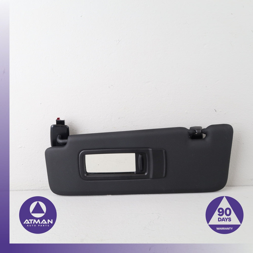 19-23 BMW G05 X5 X5M Left Driver Side Sunvisor Sun Visor Black OEM 55k