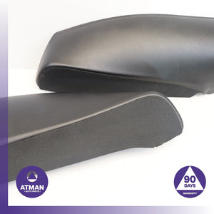17-23 BMW G30 530e 540i Rear Left &amp; Right Seat Bolster Cover Trim Set Black OEM