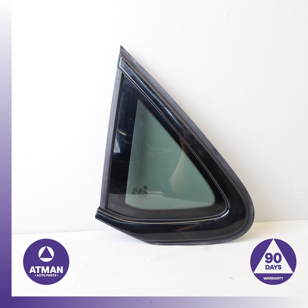 BMW F16 X6 X6M Rear Left Driver Quarter Corner Window Glass OEM