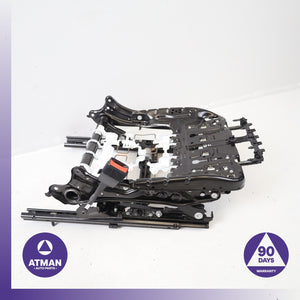 14-19 BMW F15 X5 535i X6 Front Left Seat Base Track Frame Rail w/ Motors OEM 82k